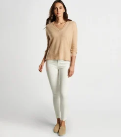 Artisan Crafted Cashmere V-Neck Sweater