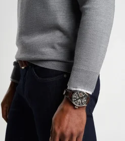 Autumn Crest Suede Trim Quarter-Zip