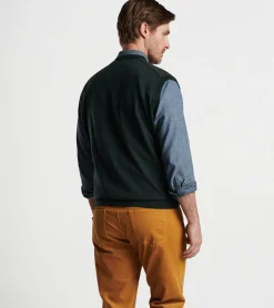 Autumn Crest V-Neck Vest