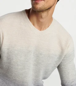 Camden High V Striped Sweater