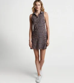 Carner Houndstooth Print Sport Dress