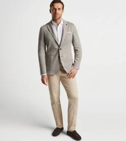 Carova Jersey Houndstooth Soft Jacket