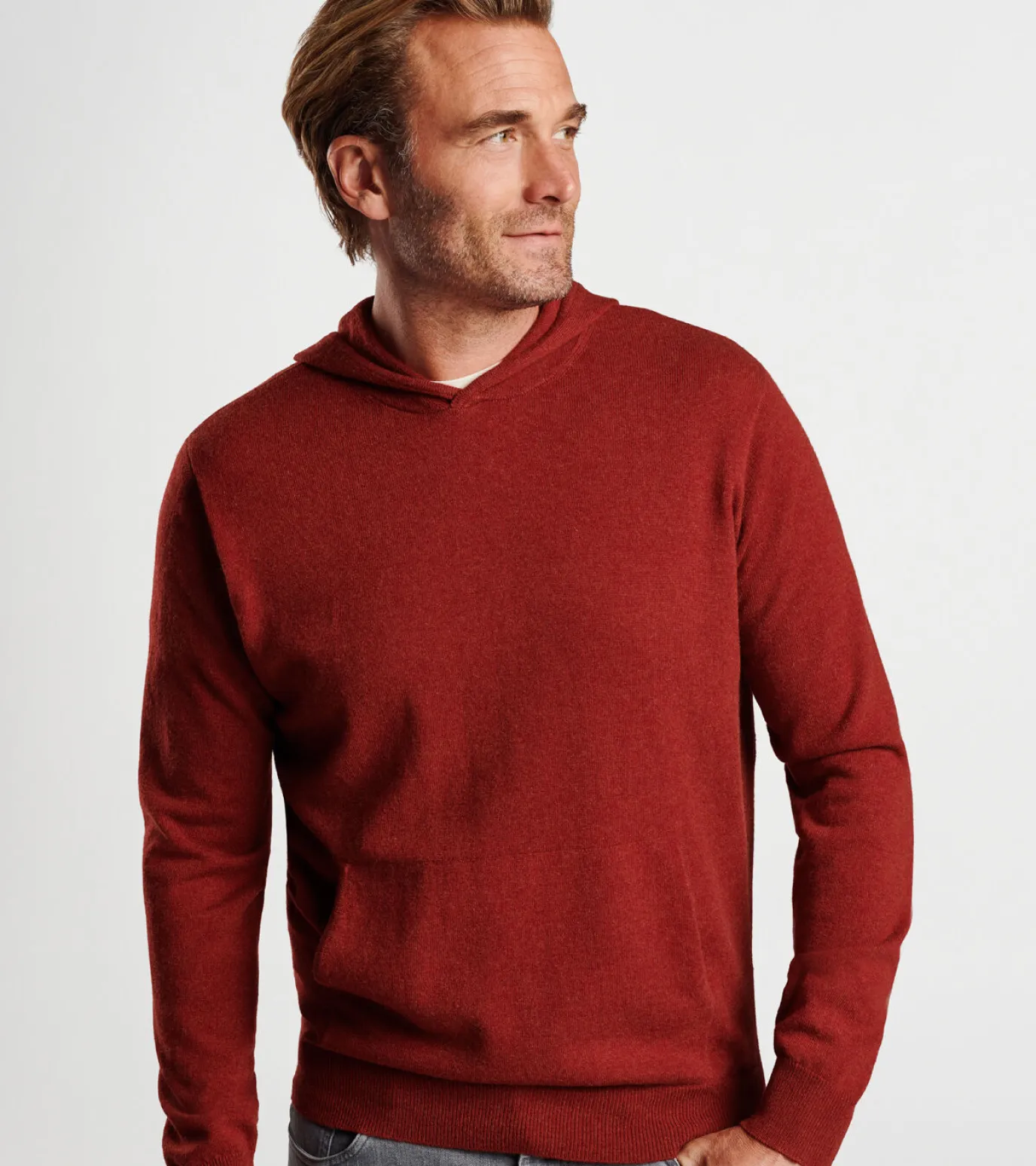 Conway Wool Cashmere Popover Hoodie