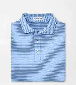 Crown Comfort Cotton Polo Trip Stripe