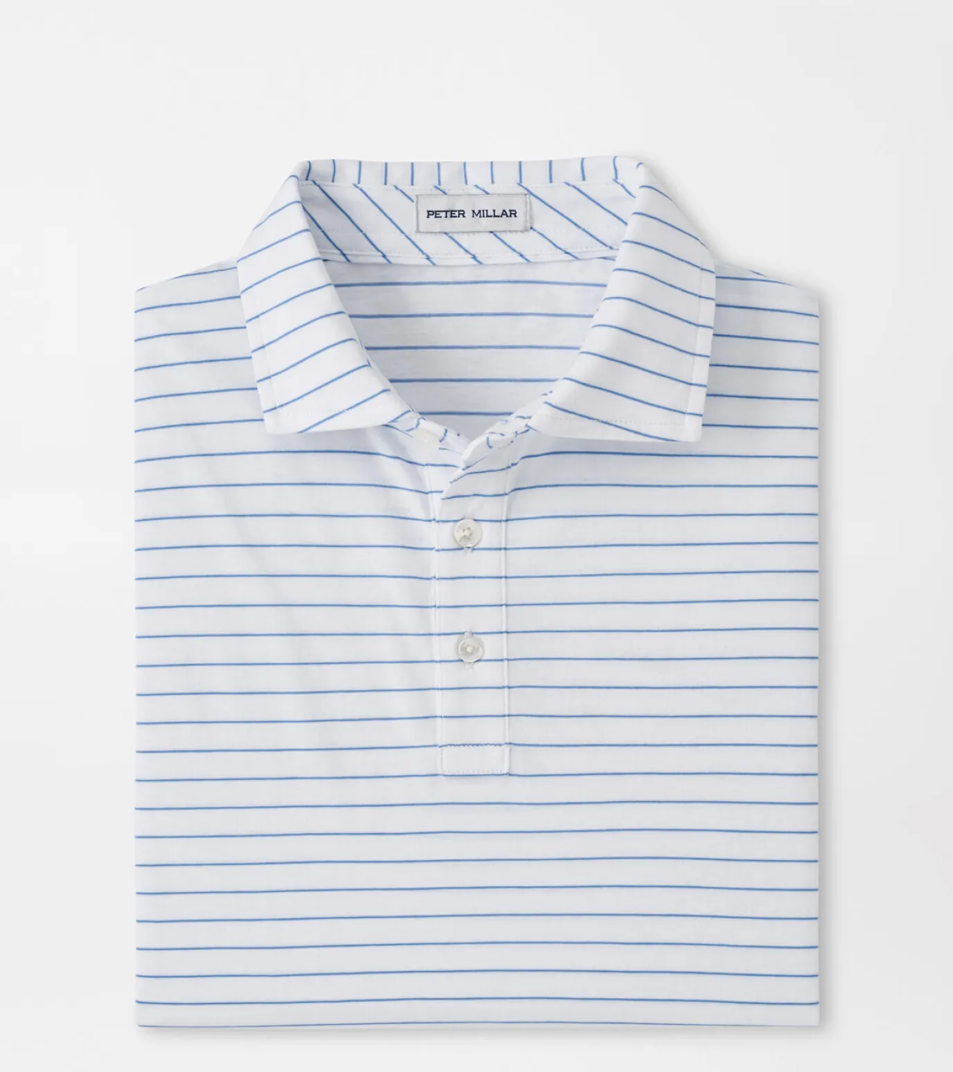 Crown Comfort Cotton Polo Harp Stripe