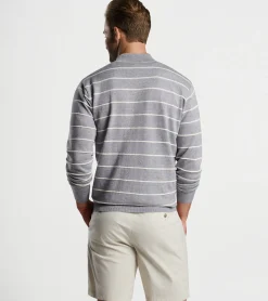 Eastham Striped Quarter-Zip Sweater
