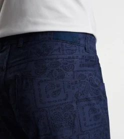 eb66 Delos Paisley Performance Five-Pocket Pant