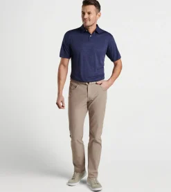 Featherweight M&eacute;lange Performance Polo