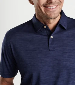 Featherweight M&eacute;lange Performance Polo