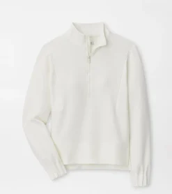 Flora Knit Half-Zip Pullover