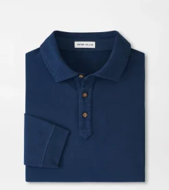 Lava Wash Long-Sleeve Polo