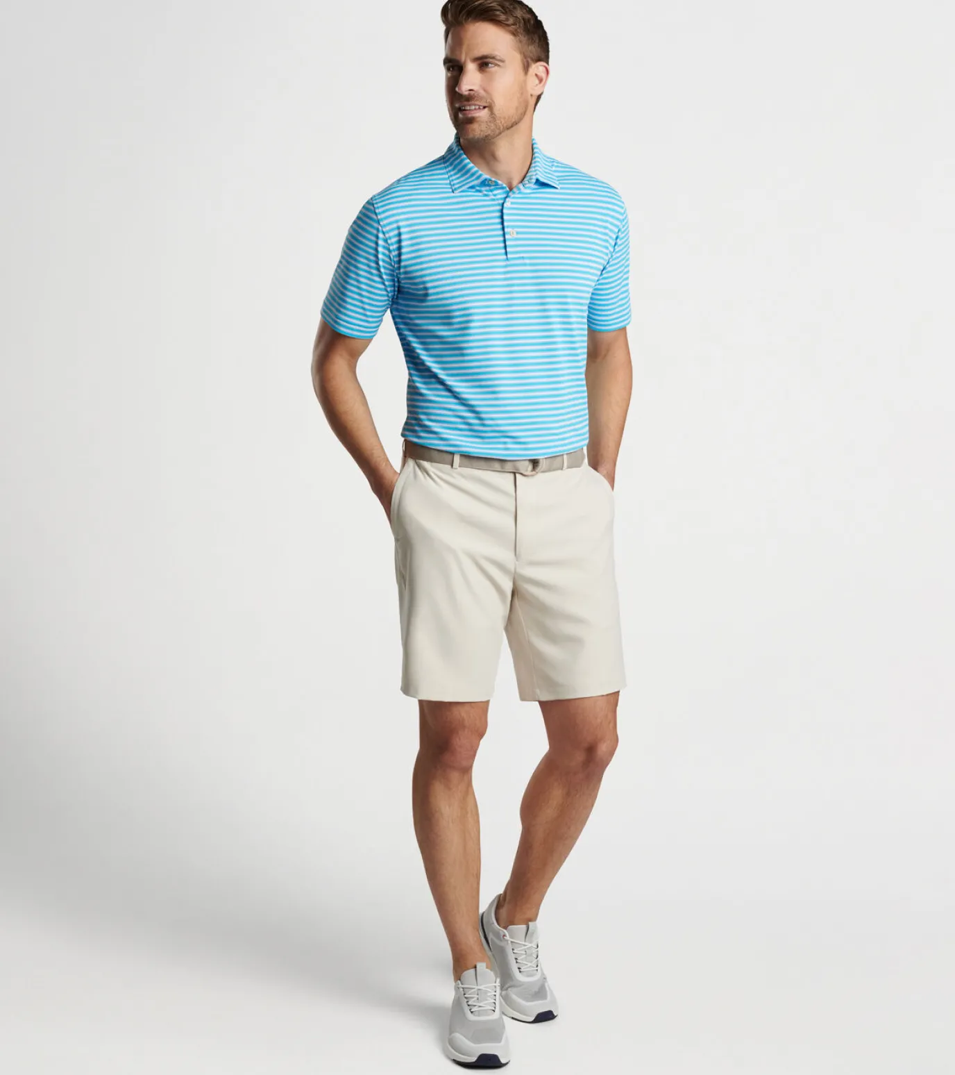 Logan Performance Mesh Polo