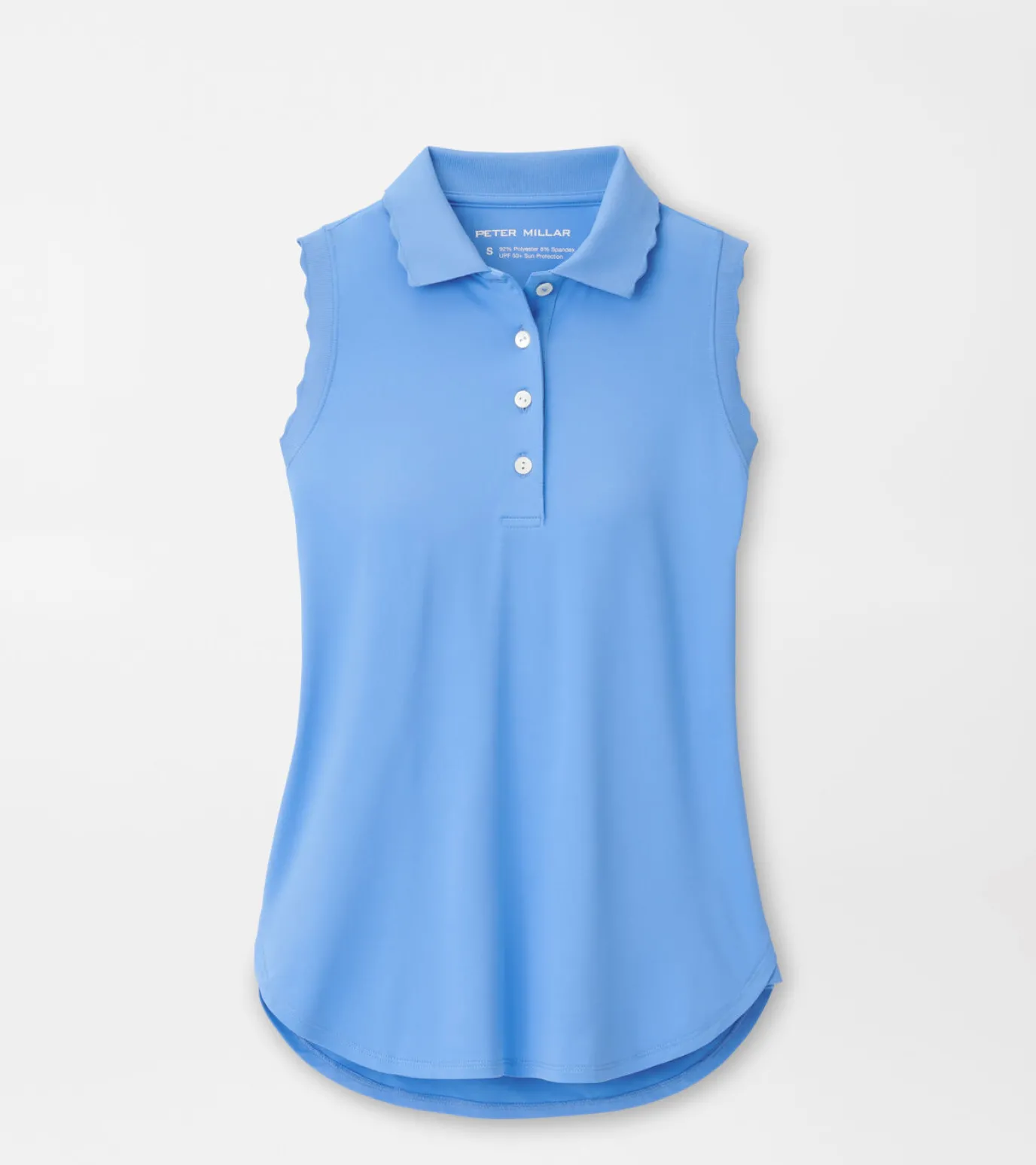 Opal Sleeveless Stretch Jersey Polo