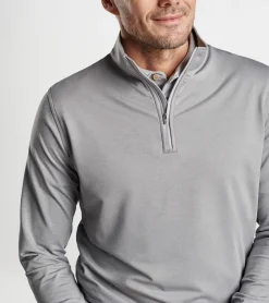 Perth M&eacute;lange Performance Quarter-Zip