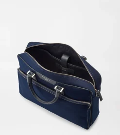 Peter Millar X Serapian Briefcase