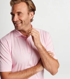 Pilot Mill Halifax Stripe Short-Sleeve Polo