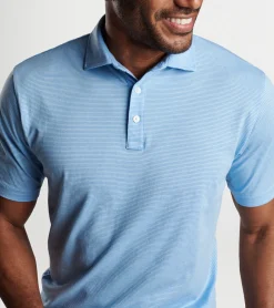 Pilot Mill Haynes Stripe Short-Sleeve Polo