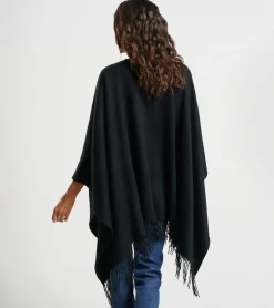 Pure Cashmere Woven Cape