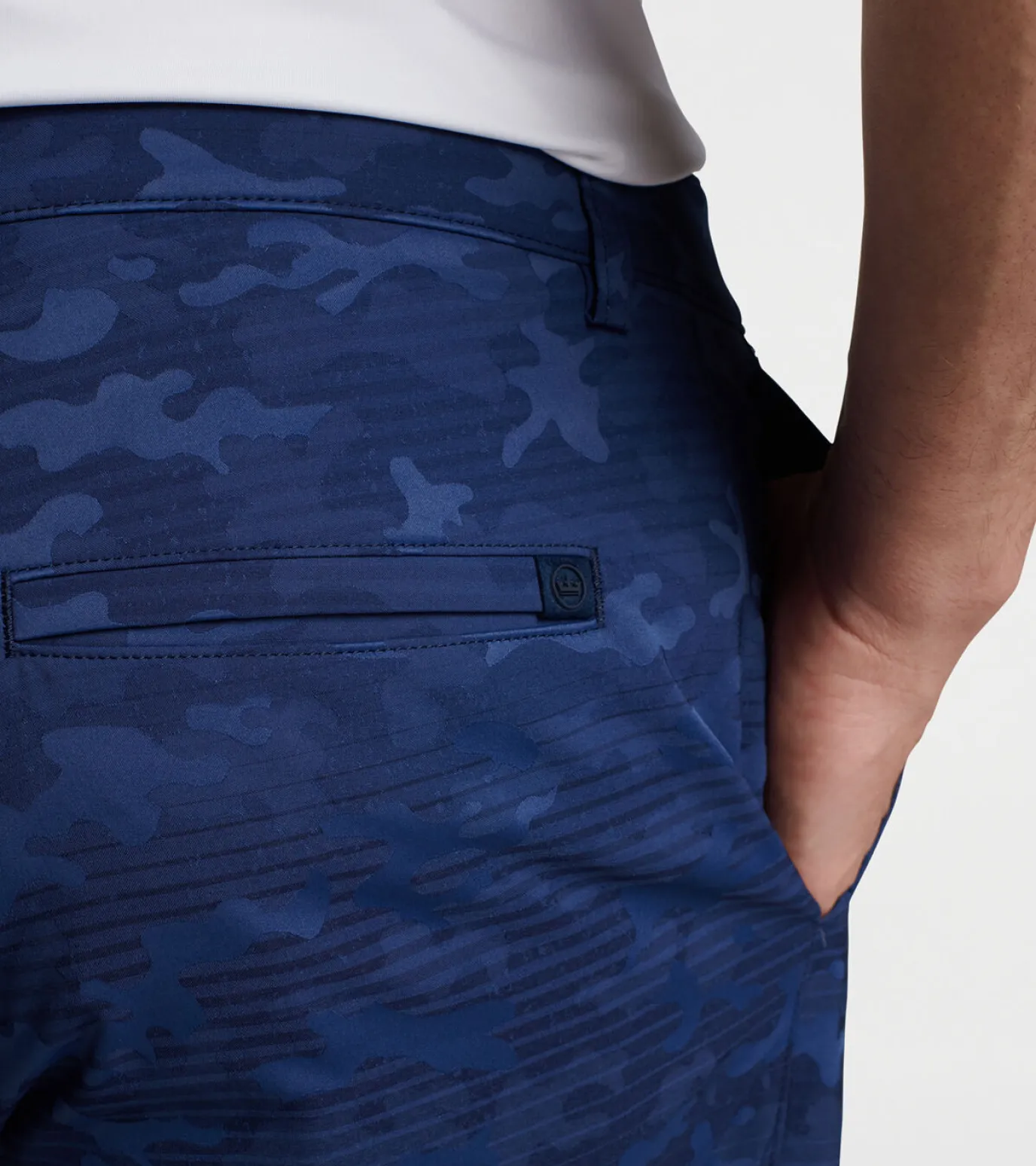 Shackleford Camo Performance Hybrid Short
