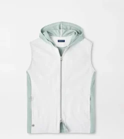 Solstice Performance Hybrid Full-Zip Hoodie Vest