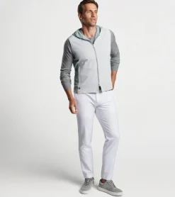 Solstice Performance Hybrid Full-Zip Hoodie Vest