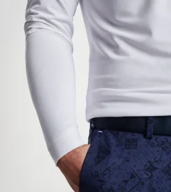 Soul Long-Sleeve Performance Mesh Polo
