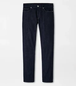 Vintage Washed Five-Pocket Denim